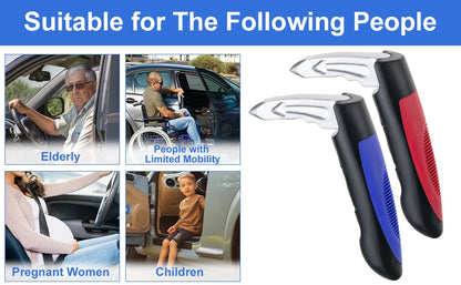 3 in 1 Car Door Handle for Elderly Car Handle Assist Support Multifunction Car Door Handle Seniors Mobility Aid Car Handle
