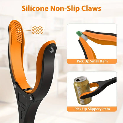Garbage Picker Gripper with 360 ° Rotating Clip, 32 Inch Lightweight Heavy-Duty Elderly Gripper, Gripper, Elderly Grabbing Tool